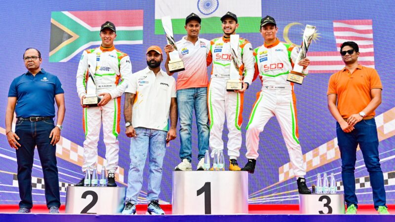 Indian Racing Festival : Chennai Turbo Riders Stun Rivals with Last-Corner Move to Seal P2 in Madras Thriller