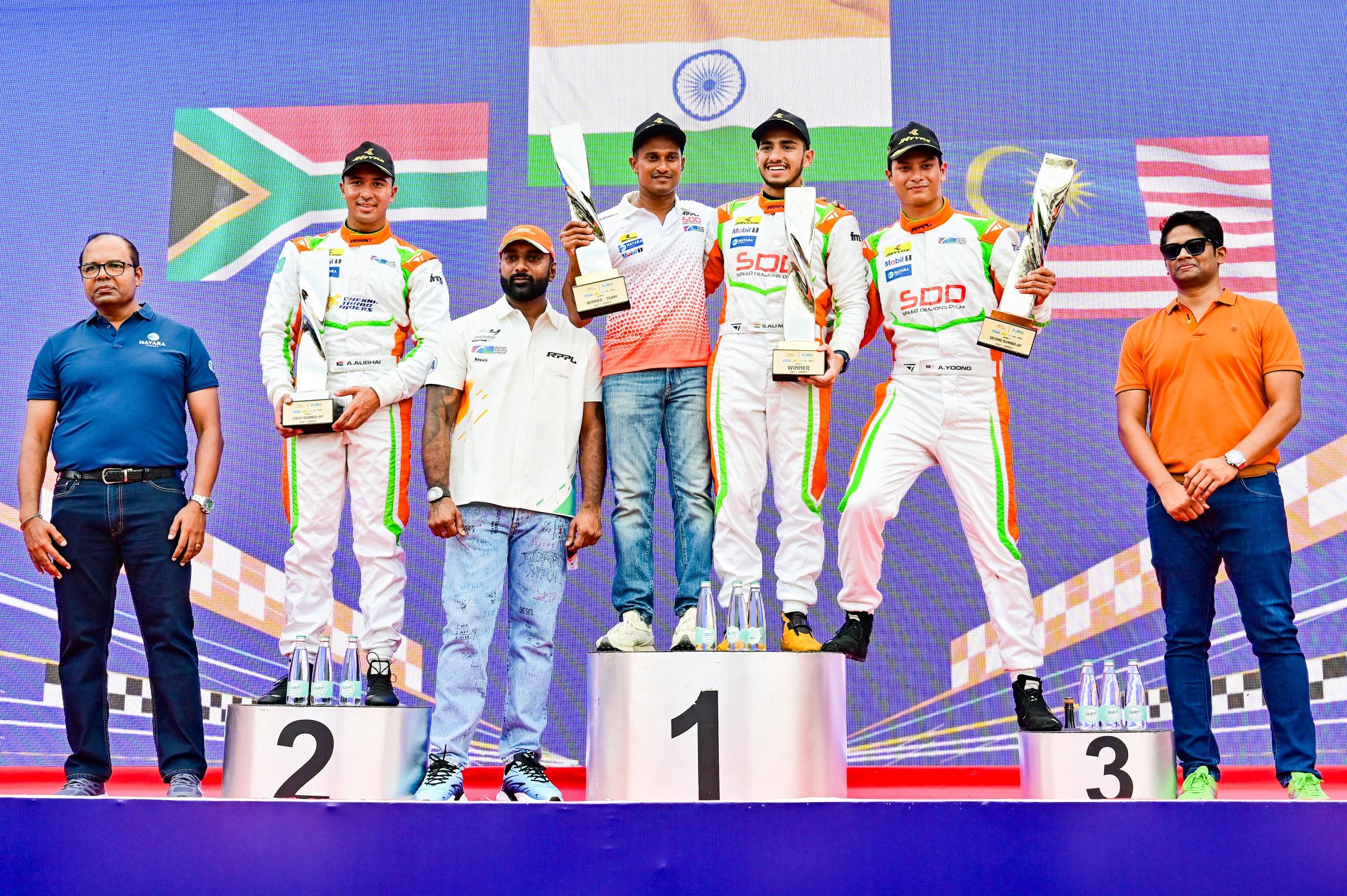Indian Racing Festival : Chennai Turbo Riders Stun Rivals with Last-Corner Move to Seal P2 in Madras Thriller