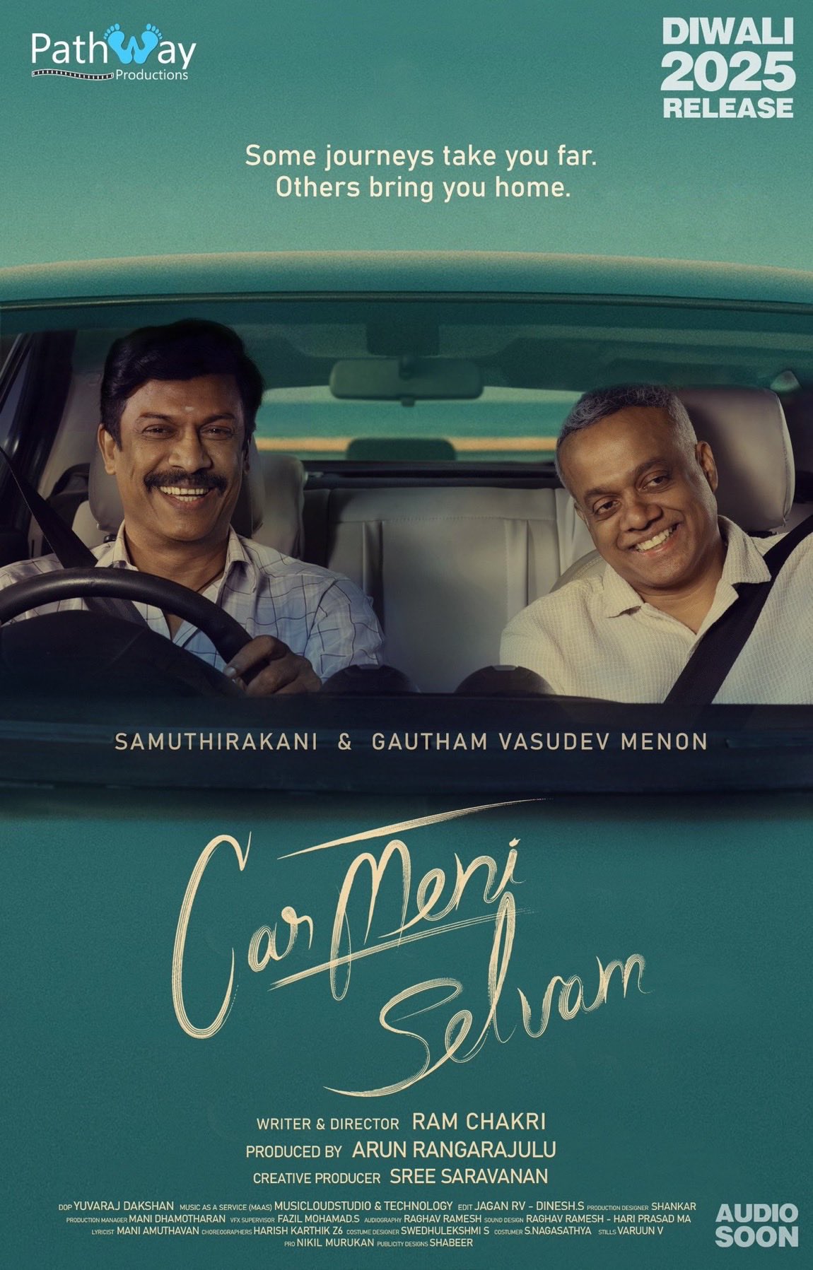 சமுத்திரக்கனி & கௌதம் வாசுதேவ் நடிப்பில் தீபாவளிக்கு ஓடி வரும்  ‘கார்மேனி செல்வம்’ 