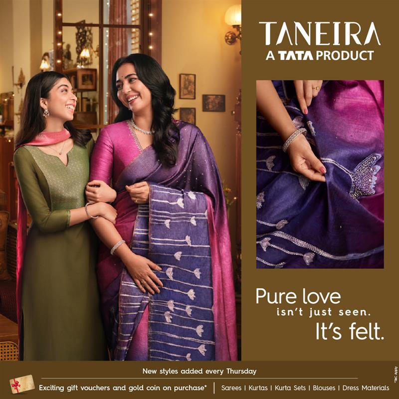 The Gift of Pure Love : Taneira celebrates with the launch of its festive collection Miara