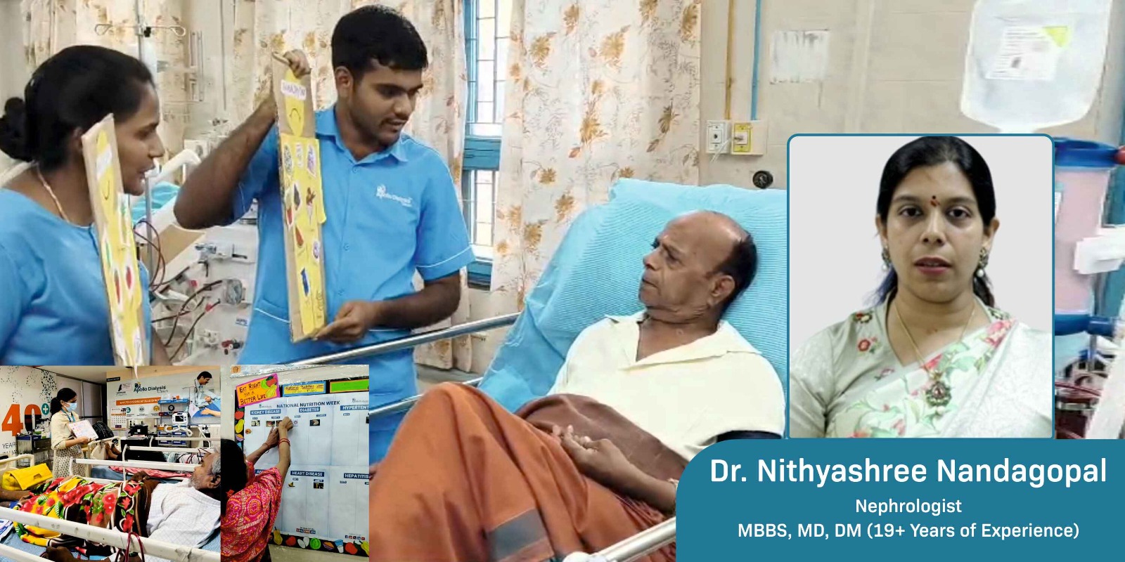 Nutrition in Kidney health – Apollo Dialysis Clinics Marks National Nutrition Week with Awareness 