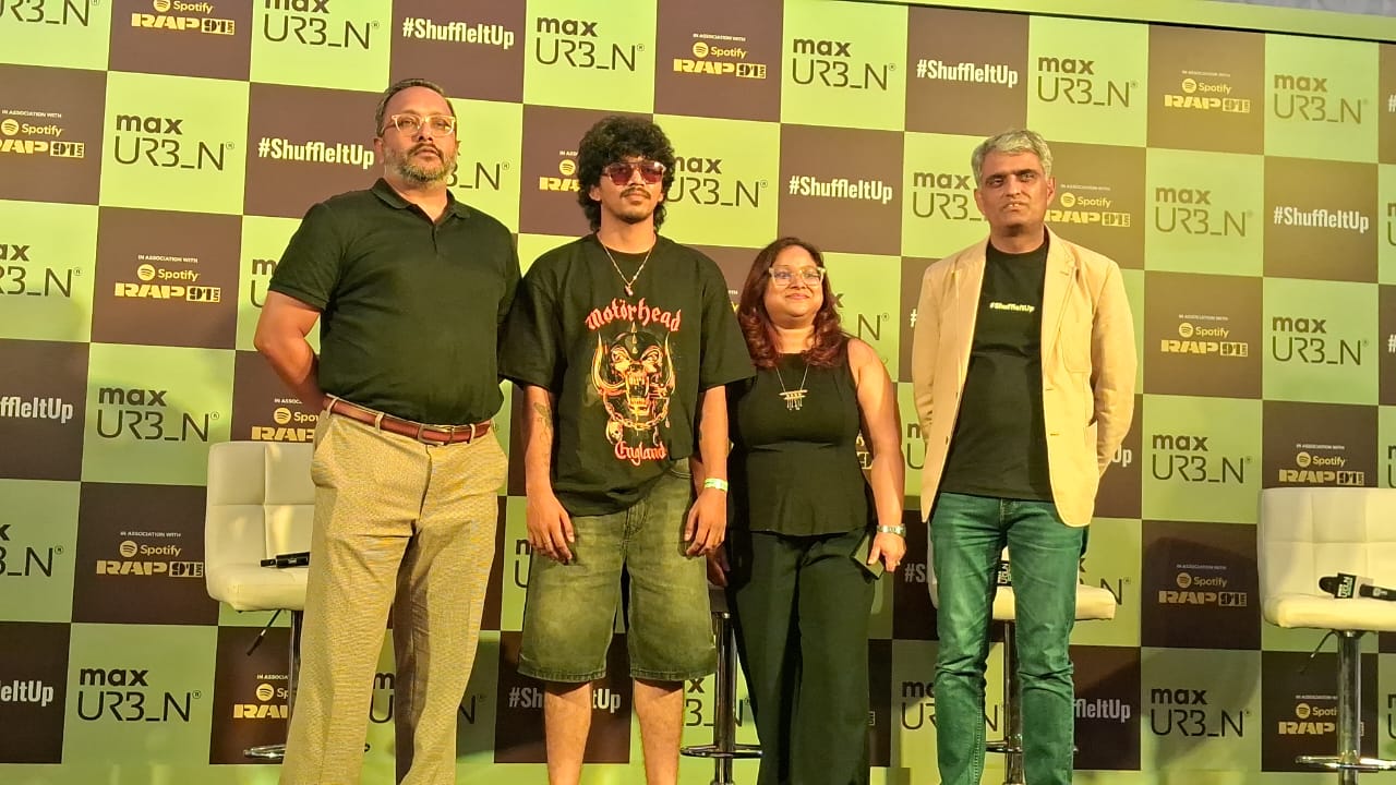 India’s First Multi-City Rap Concert Series – Max URB_N Shuffles It Up with Spotify