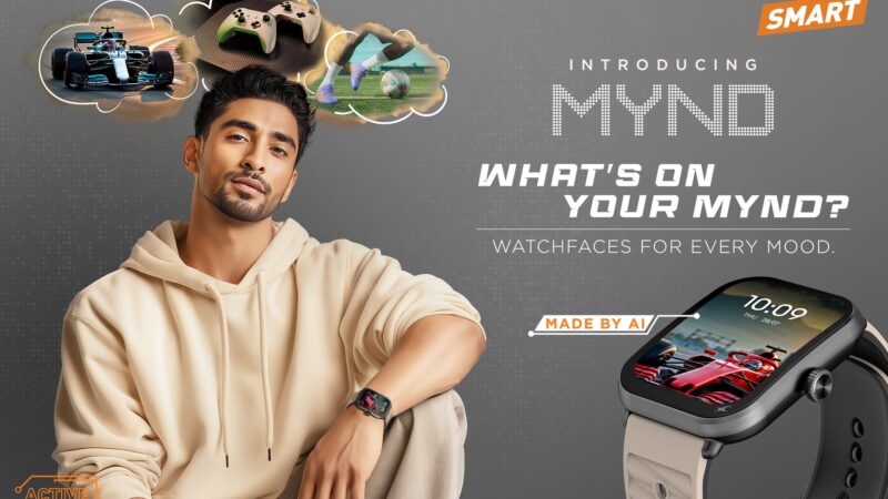 Fastrack launches MYND – AI-powered Smartwatch for India’s AI-savvy