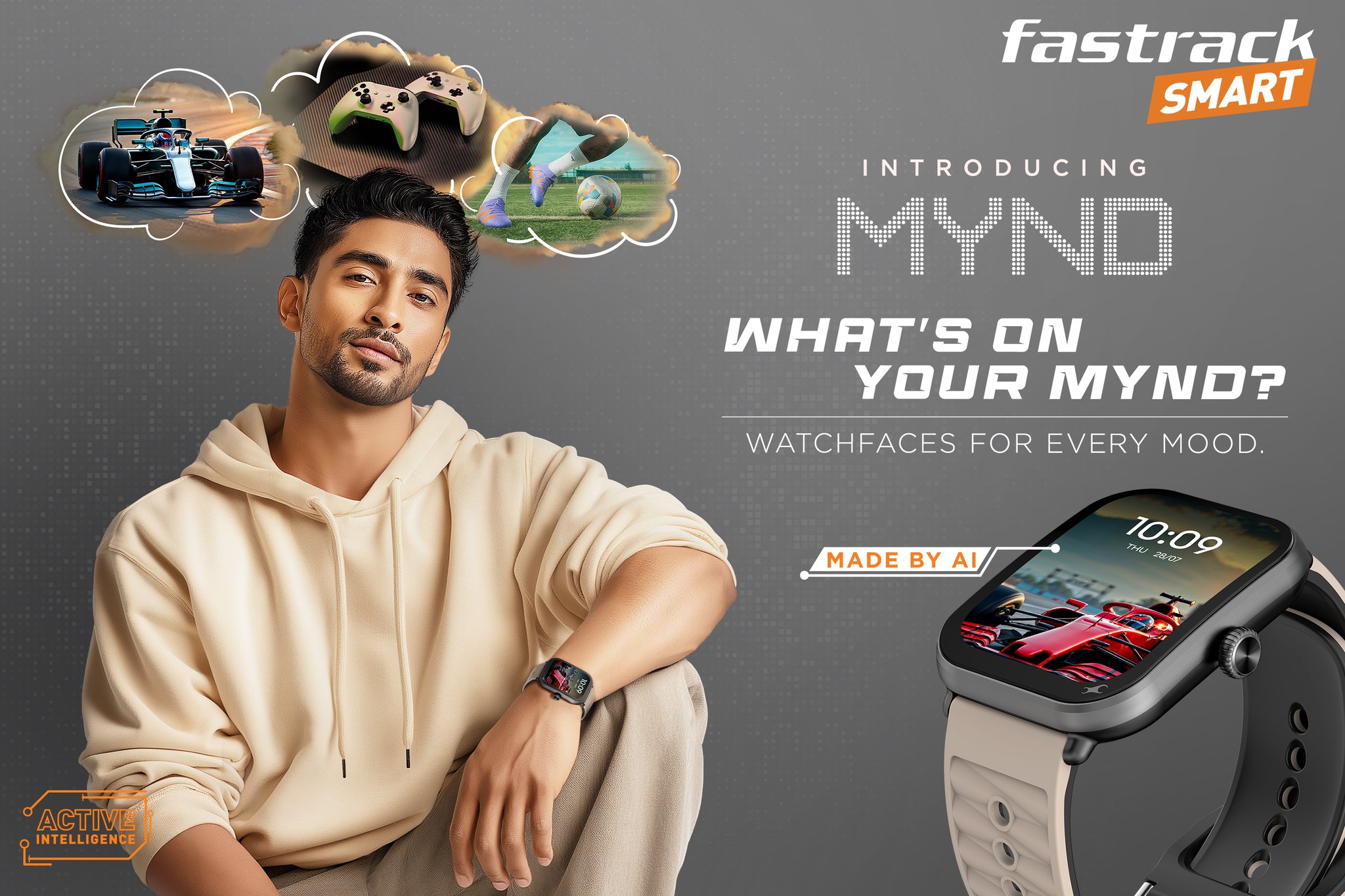 Fastrack launches MYND – AI-powered Smartwatch for India’s AI-savvy