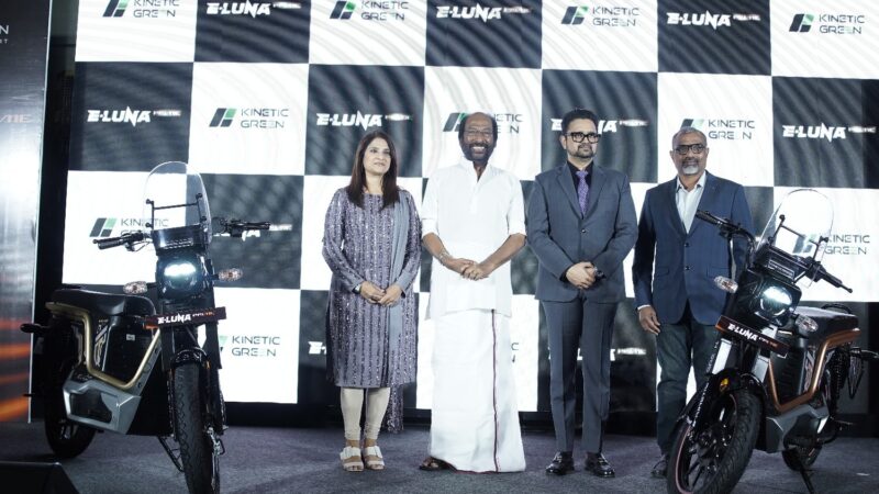 Kinetic Green Unveils E Luna Prime: Revolutionary Electric 2W Engineered for India’s Commuter Motorcycle Segment