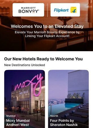 India’s First Travel–Retail Loyalty Integration – Marriott Bonvoy & Flipkart Bring Festive Cheer