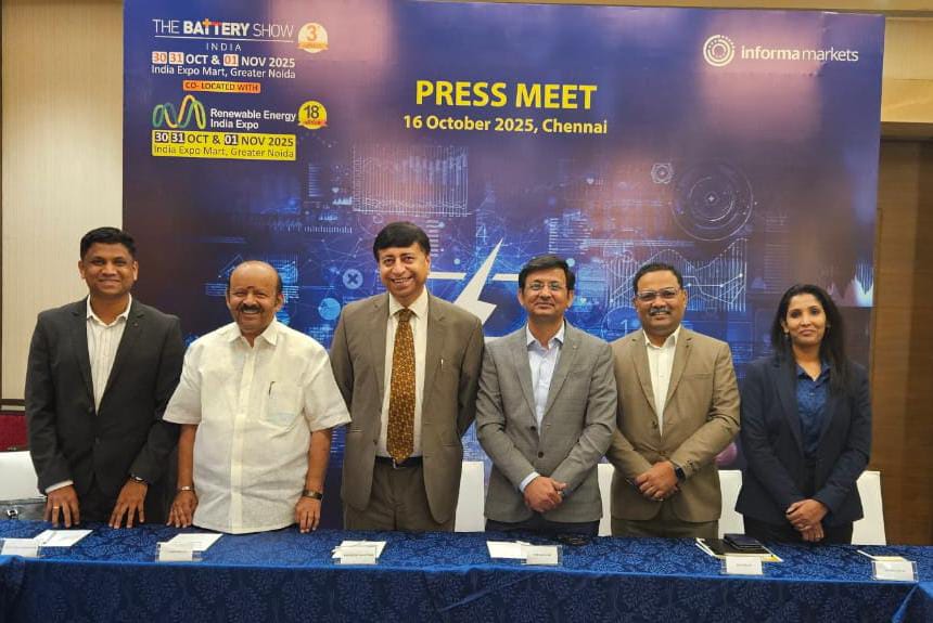 Asia’s biggest show – The Battery Show India : Driving India’s Energy Storage Revolution
