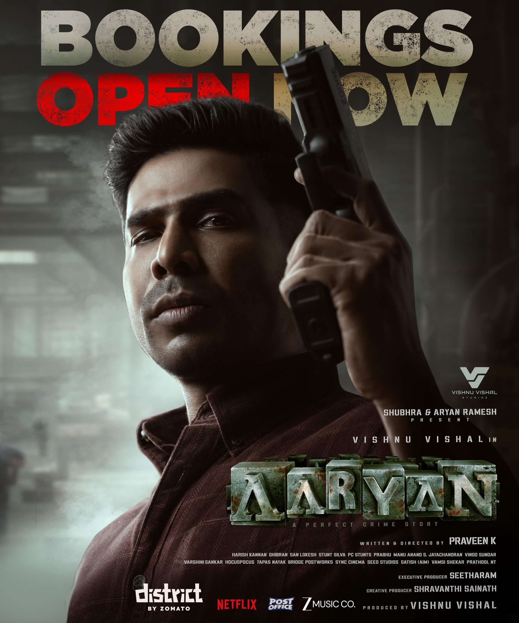 விஷ்ணு விஷாலின் ‘ஆர்யன்’ ரிலீஸ் தெலுங்கில் தள்ளி வைப்பு.; ராஜமவுலி தான் காரணம்.!