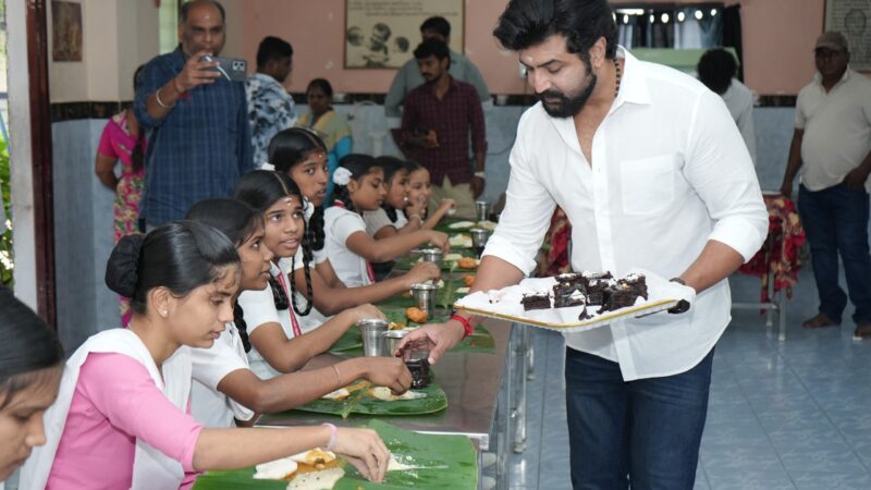 சமூக நலம் மனிதநேயத்துடன் பிறந்தநாள் கொண்டாட்டம்..; ஆனந்தத்தில் அருண் விஜய் 