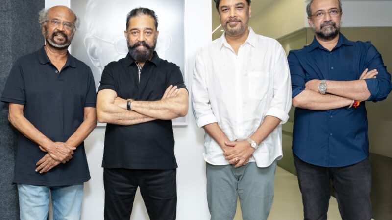 இந்தியாவே எதிர்பார்த்த கமல் & ரஜினி இணைந்தனர்.. குஷ்பு வாழ்த்து..; ஆனால் ஒரு ட்விஸ்ட்.?!