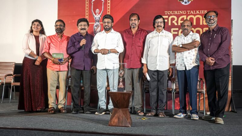 திரைத்துறை சாதனையாளர்களை கௌரவிக்க சித்ரா லட்சுமணன் தொடங்கிய FRAME & FAME AWARDS 