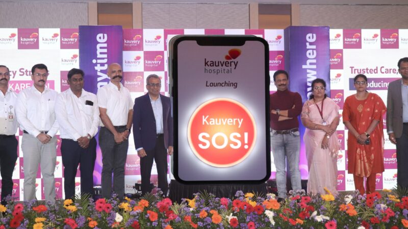 Medical Miracle – Kauvery Launches One-Tap ‘SOS’ App to Deliver Faster Emergency Care