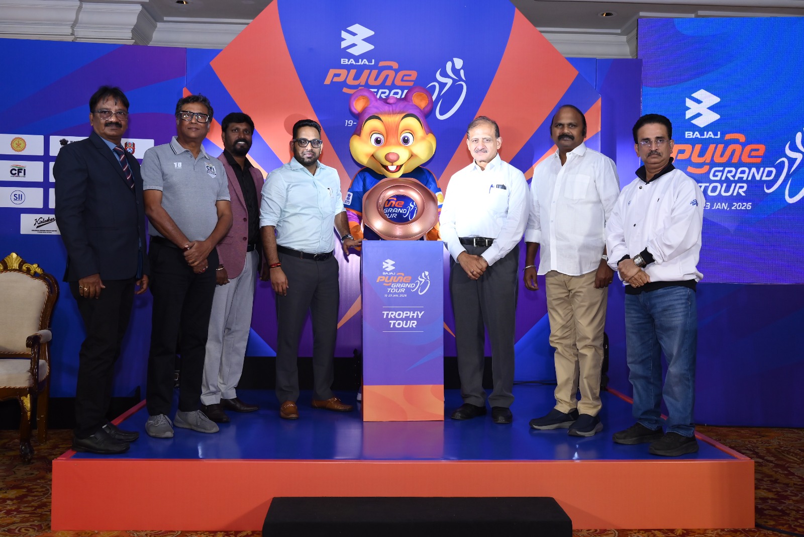 Trophy at Chennai – Heritage Meets High Performance as Bajaj Pune Grand Tour 2026