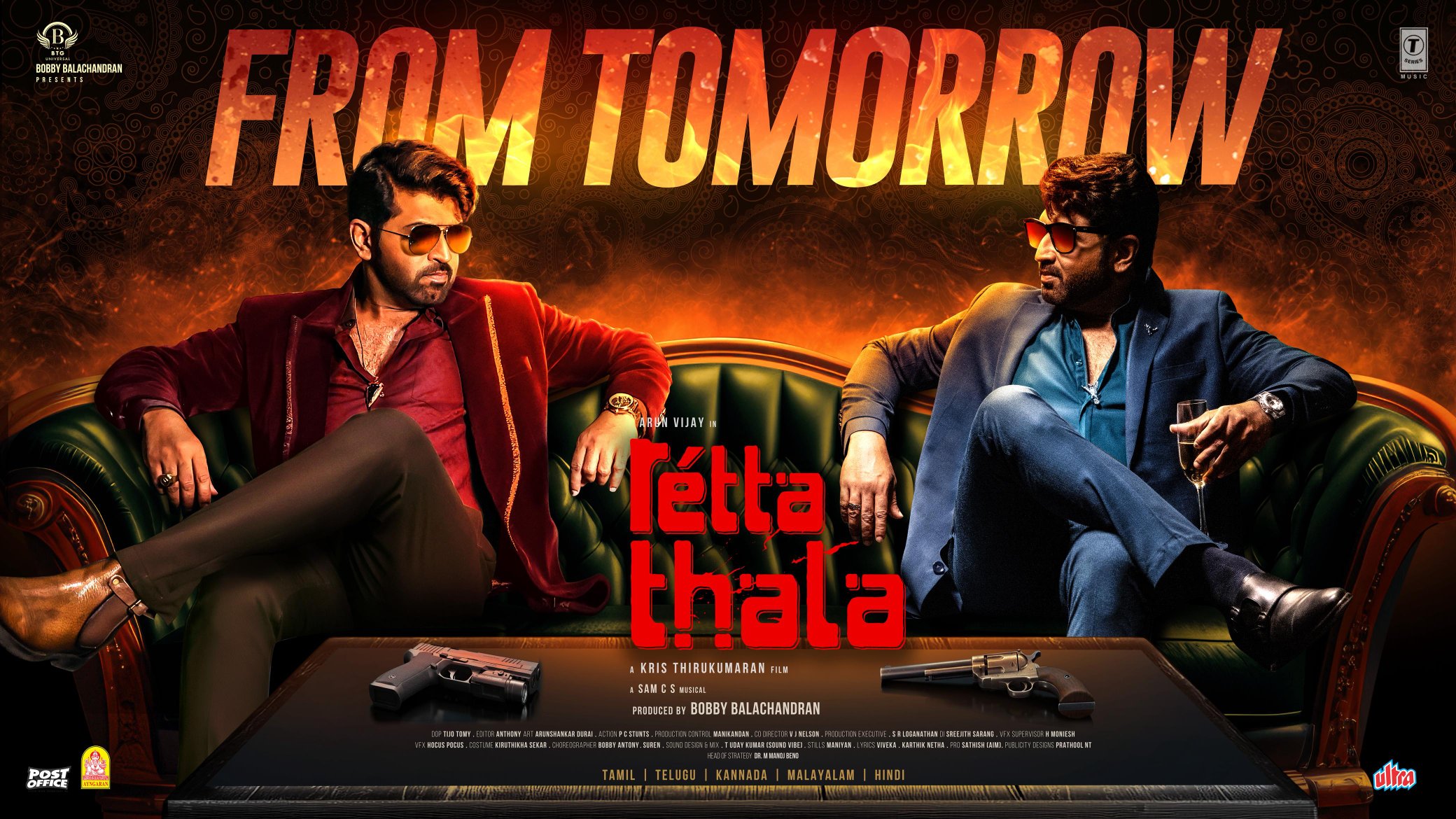 ரெட்ட தல விமர்சனம் 3.5/5.. அர்ப்பணிப்பான அருண்விஜய்-யின் ஆக்சன் அவதார்