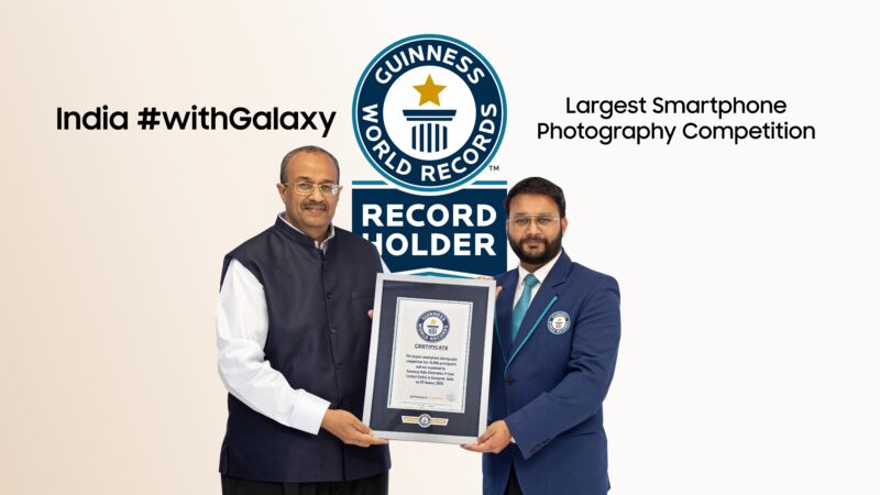 Samsung Sets Two Guinness World Records with its India With Galaxy Photography Campaign