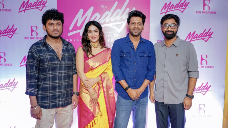 ரியோ ராஜ் நடிக்கும் மேடி..; ஆரம்பித்து வைத்த  சிவகார்த்திகேயன் – சூரி – லோகேஷ்