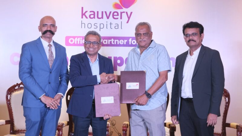 Kauvery Hospital with CSK – மகத்தான அணியுடன் மருத்துவ கூட்டணி அமைத்த காவேரி