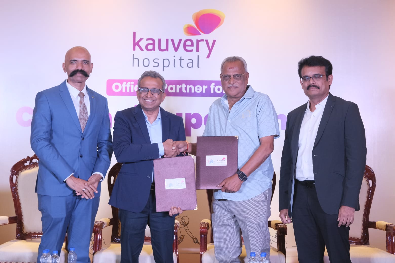 Kauvery Hospital with CSK – மகத்தான அணியுடன் மருத்துவ கூட்டணி அமைத்த காவேரி