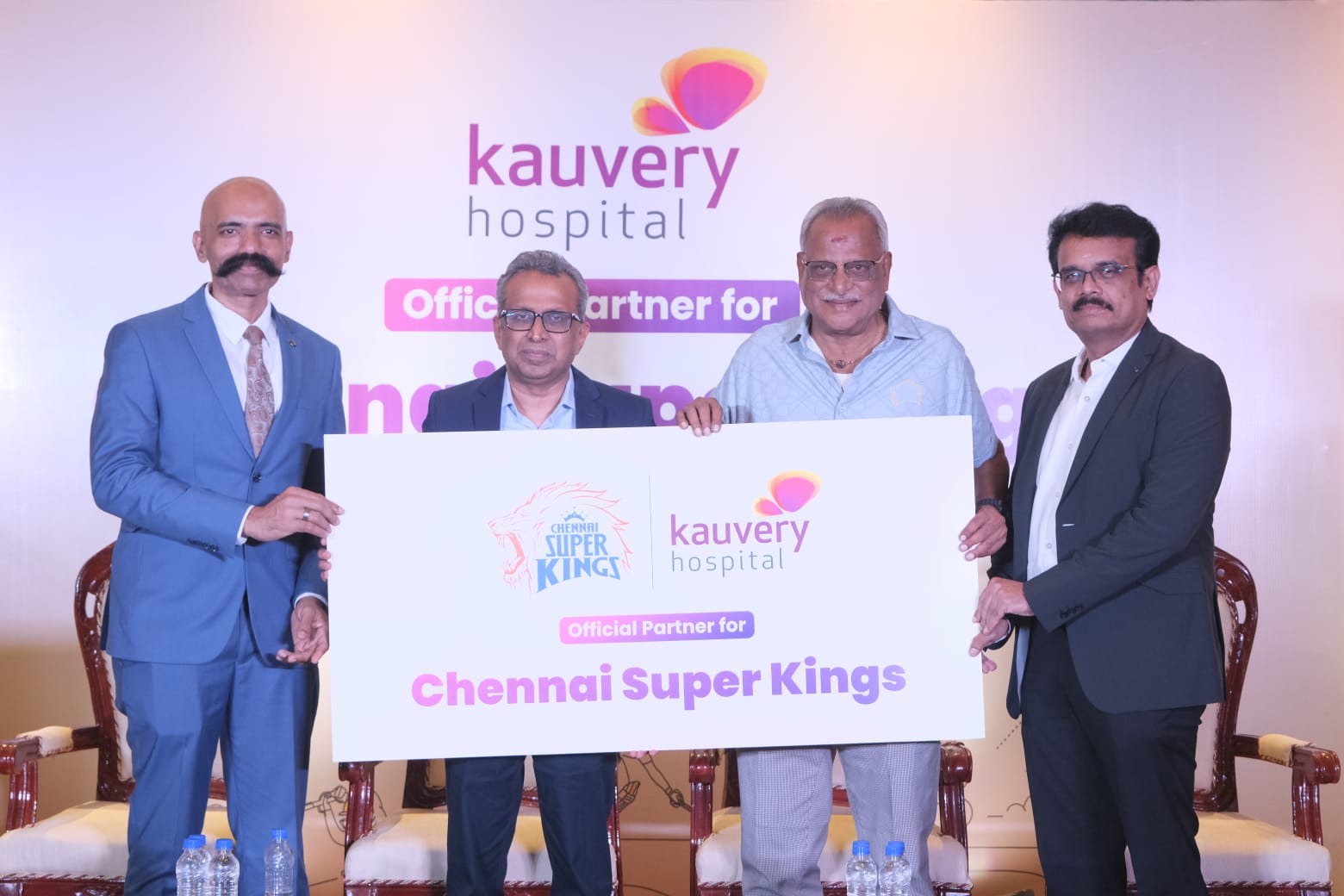 Medical Support – Kauvery Hospital joins with Chennai Super Kings 