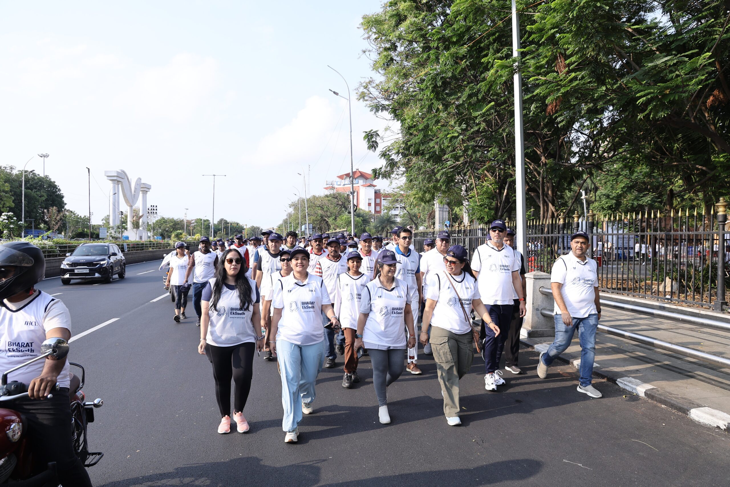 IHCL organised Bharat EkSaath Walkathon to mark the 4th year of Paathya