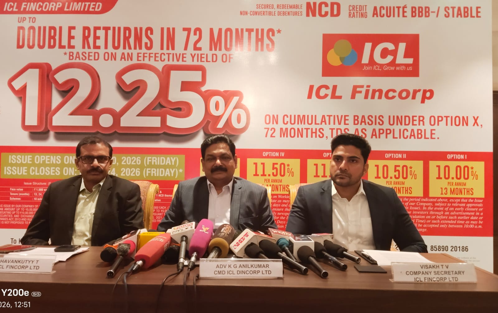 ICL Fincorp -ன் புதிய NCD : ஏப்ரல் 10 அன்று ஆரம்பம்.. 12.25% வரை லாபம்! 