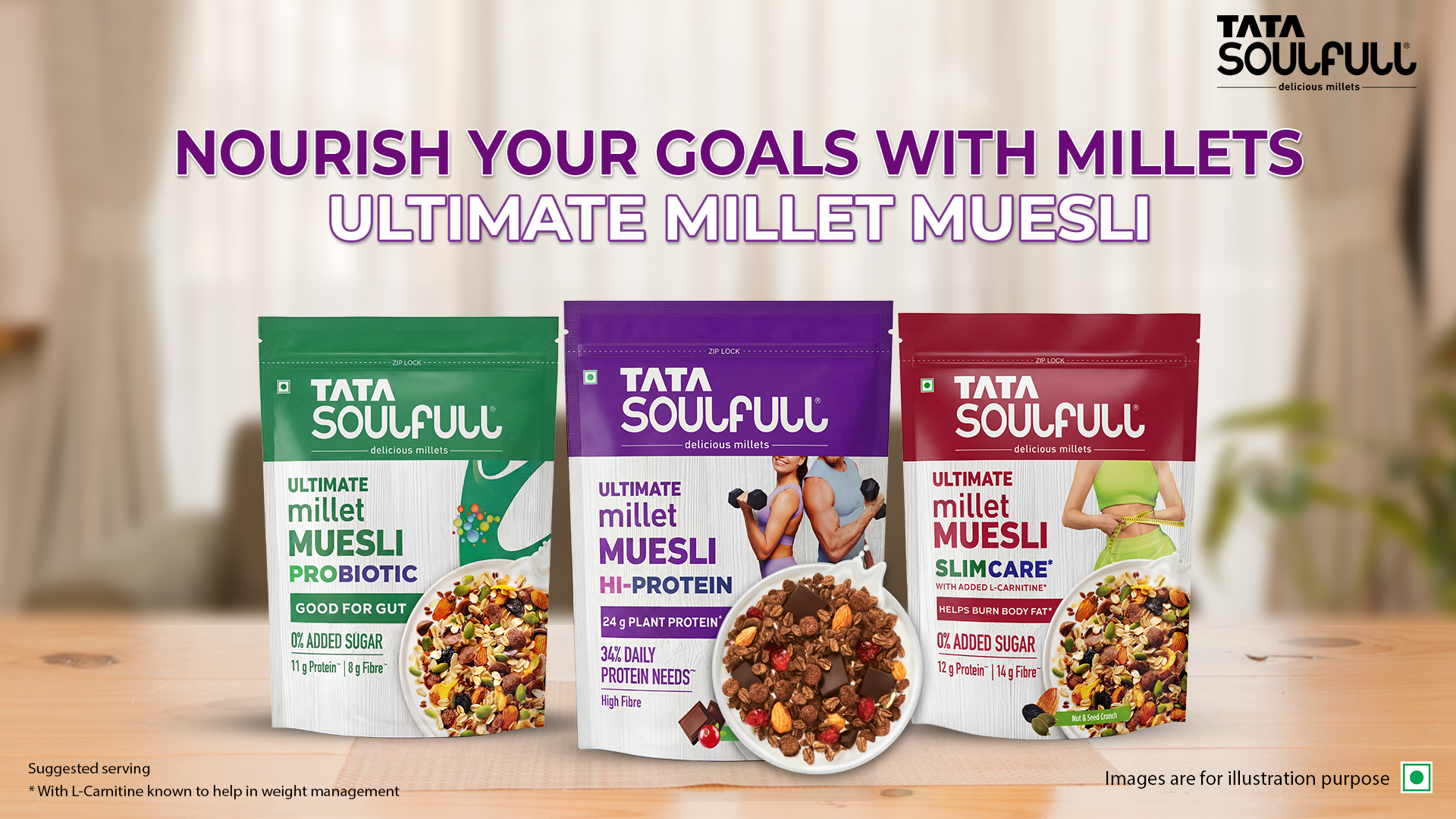Nourish Your Goals with Millets : Tata Soulfull launches Ultimate Millet Muesli range