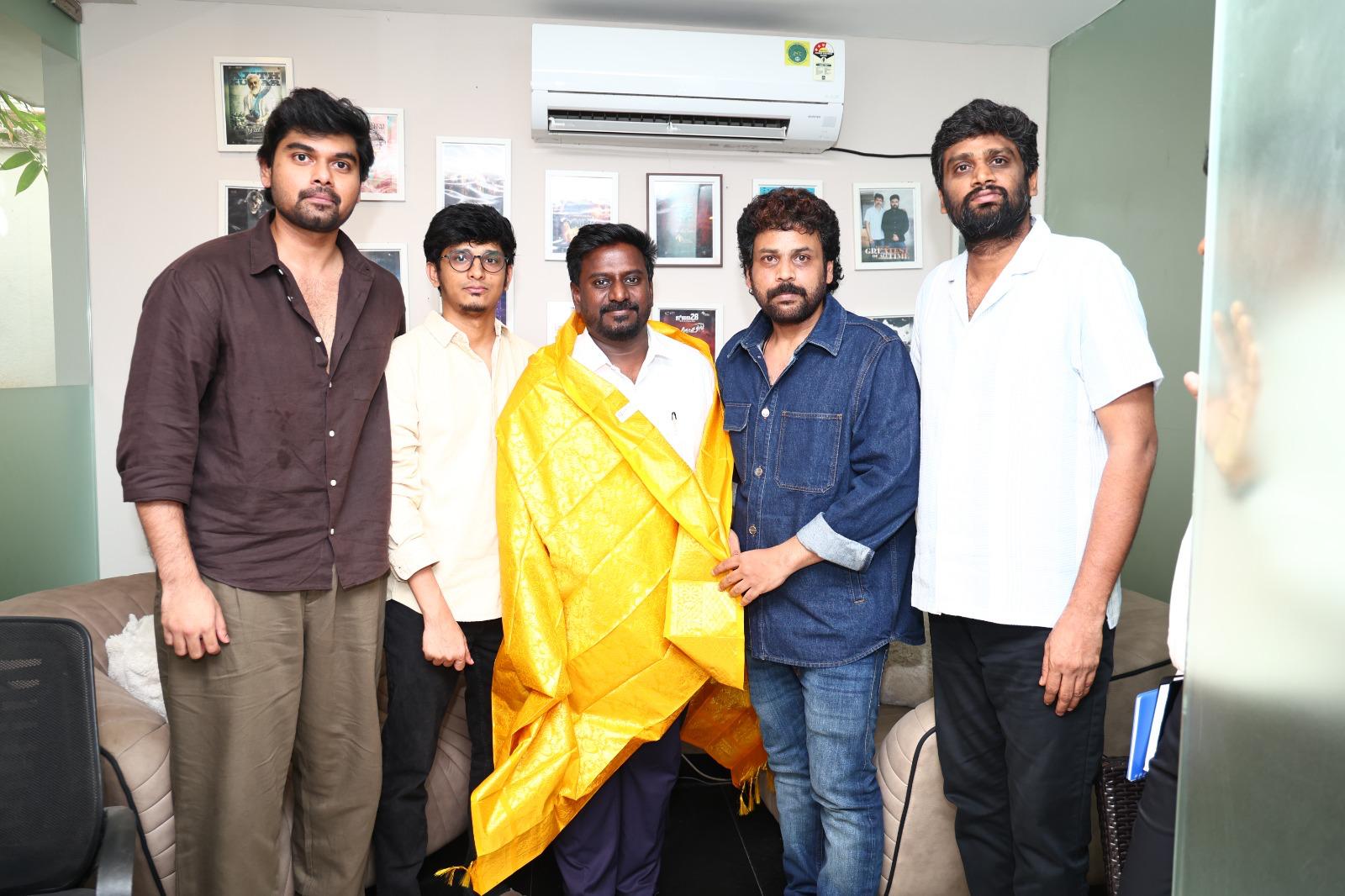 அமைச்சர் ராஜ்மோகன் தொடங்கி வைத்த ரோமியோ பிக்சர்ஸின் புதிய படம் 