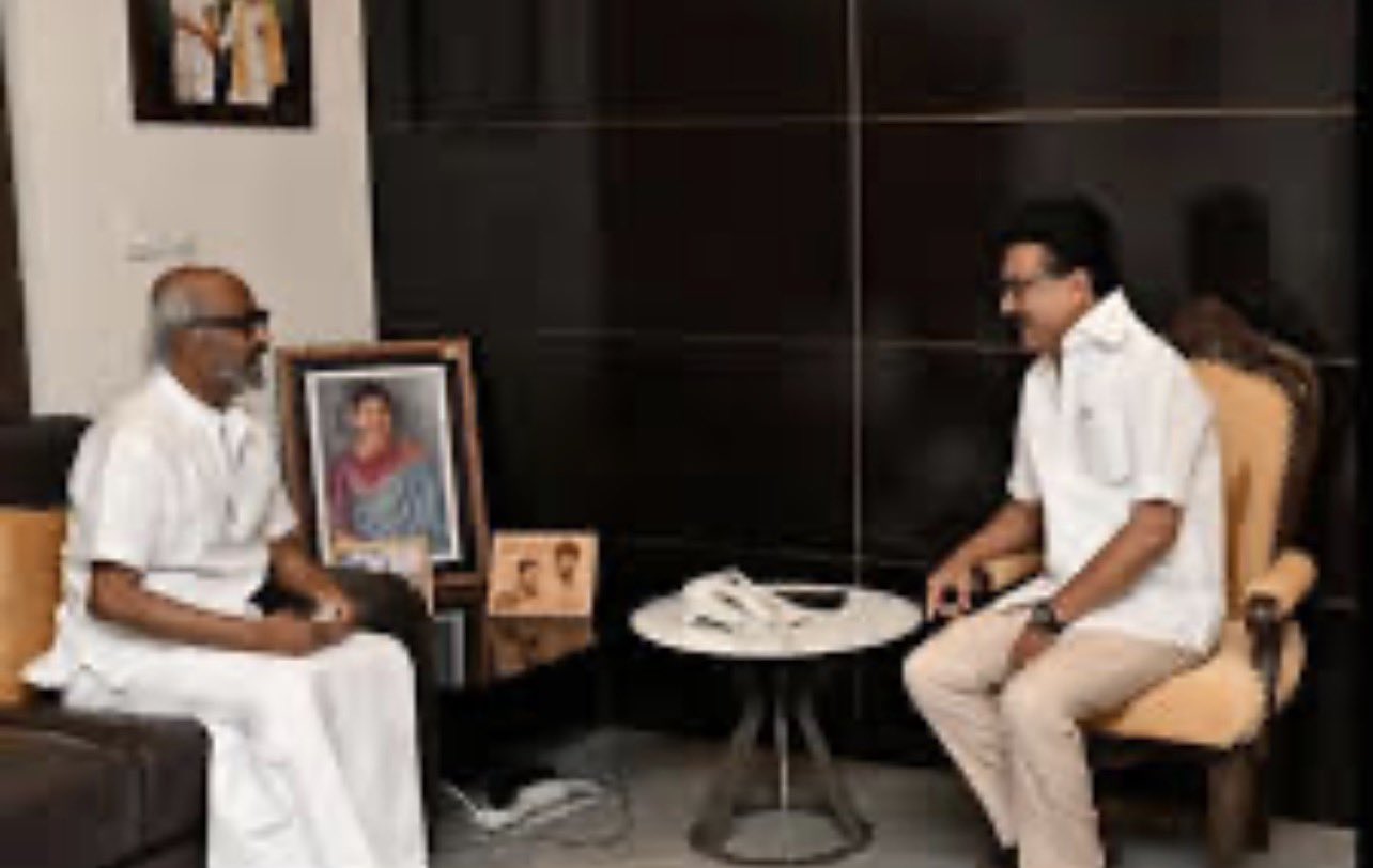 எந்தா ரஜினி சாரே… விஜய்க்கு கமல் வாய்ஸ் கொடுக்கிறாரு..; ஸ்டாலினை சந்திச்சீங்க.. ஆளுநர் பத்தி பேசலையே.?