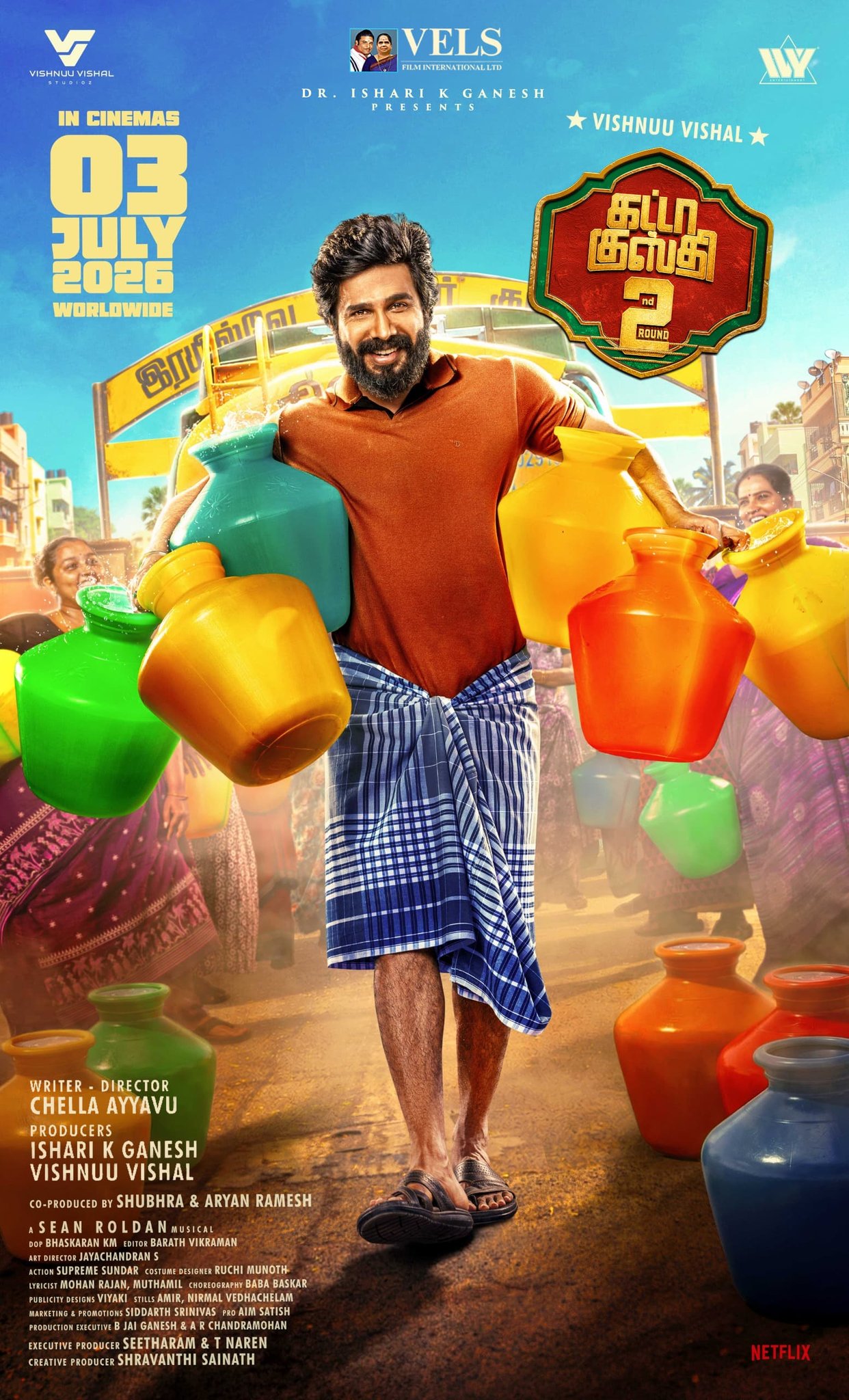 சம்பாரிக்கிறதும் சமாளிக்கிறதும்..; ‘கட்டா குஸ்தி 2’ பட ரிலீஸ் அப்டேட் 
