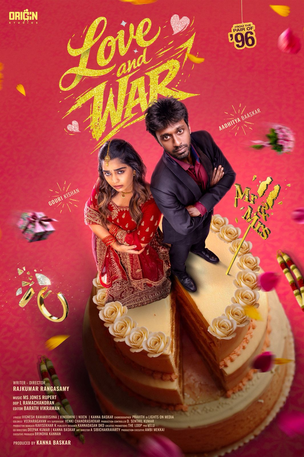 Love and War : ரசிகர்களை சிரிக்க வைக்க மீண்டும் இணைந்த 96 ஜோடி ராம் & ஜானு 