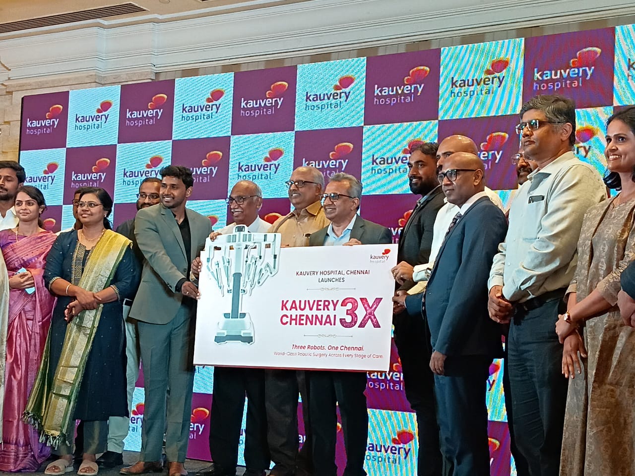 காவேரி 3X – சென்னையில் பல்துறை ரோபோடிக் அறுவை சிகிச்சை