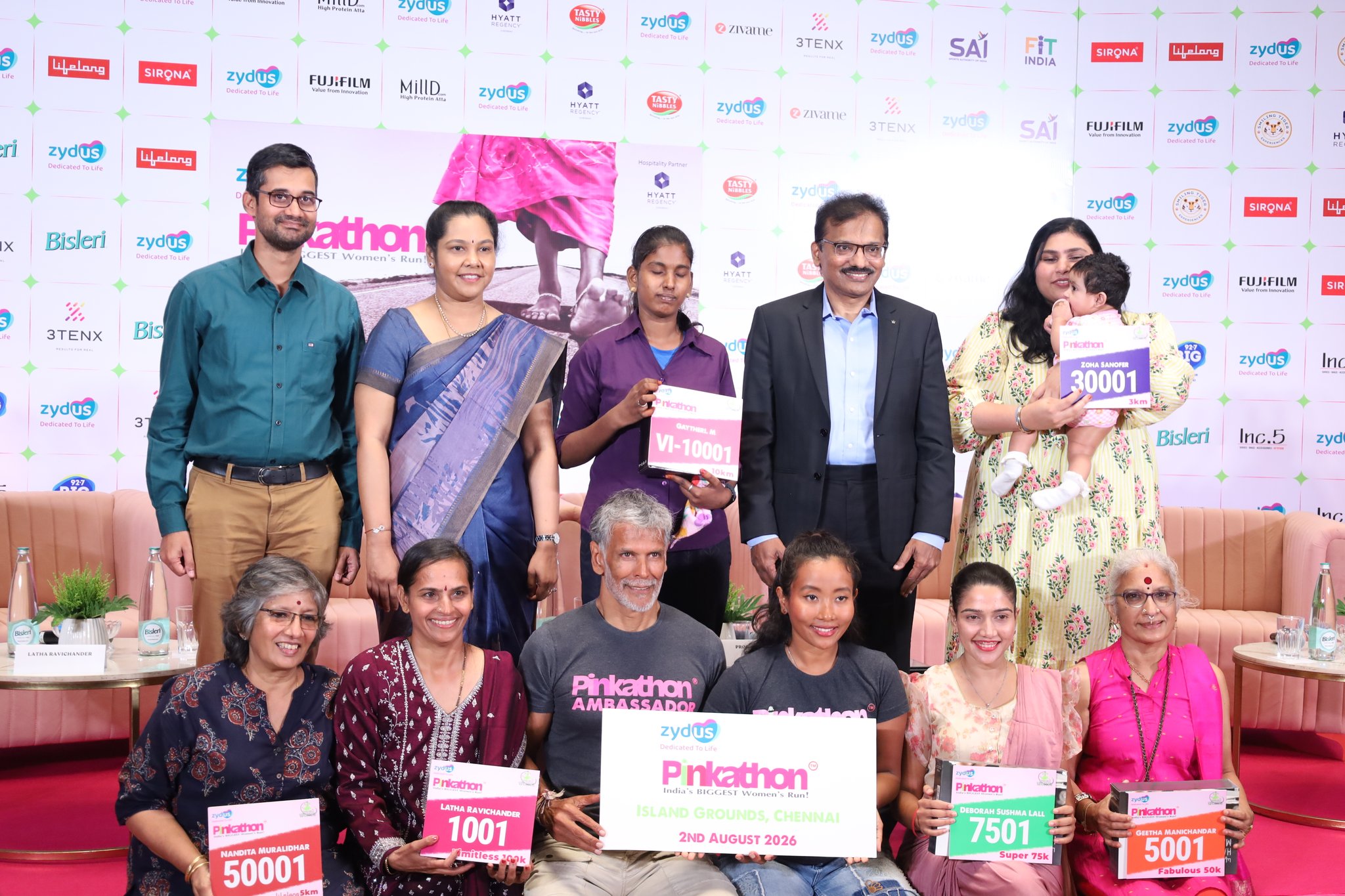 Zydus PINKATHON Returns to Chennai –  Celebration of Women Health and Fitness