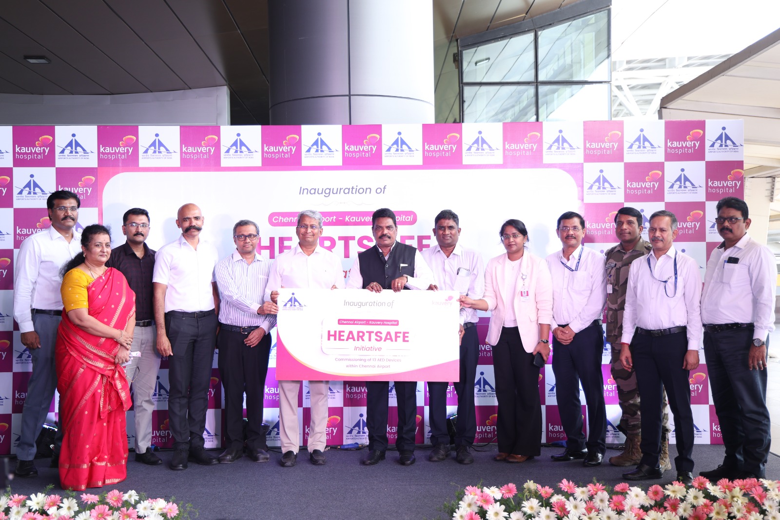 Don’t Panic at Airport – Kauvery  Strengthens Emergency Cardiac Response at Chennai 