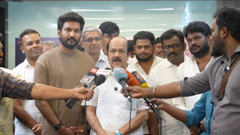 GDN படத்தை மாணவர்கள் நிச்சயம் பார்க்கனும்..; முதல்வர் விஜய்யிடம்  வலியுறுத்த சபாநாயகர் முடிவு 