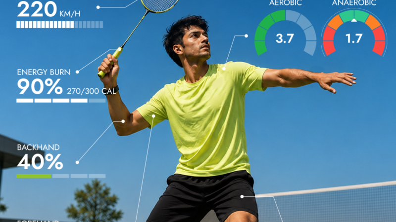 Indias Best Badminton Smartwatch – Titan Smart launches Celestor Swift