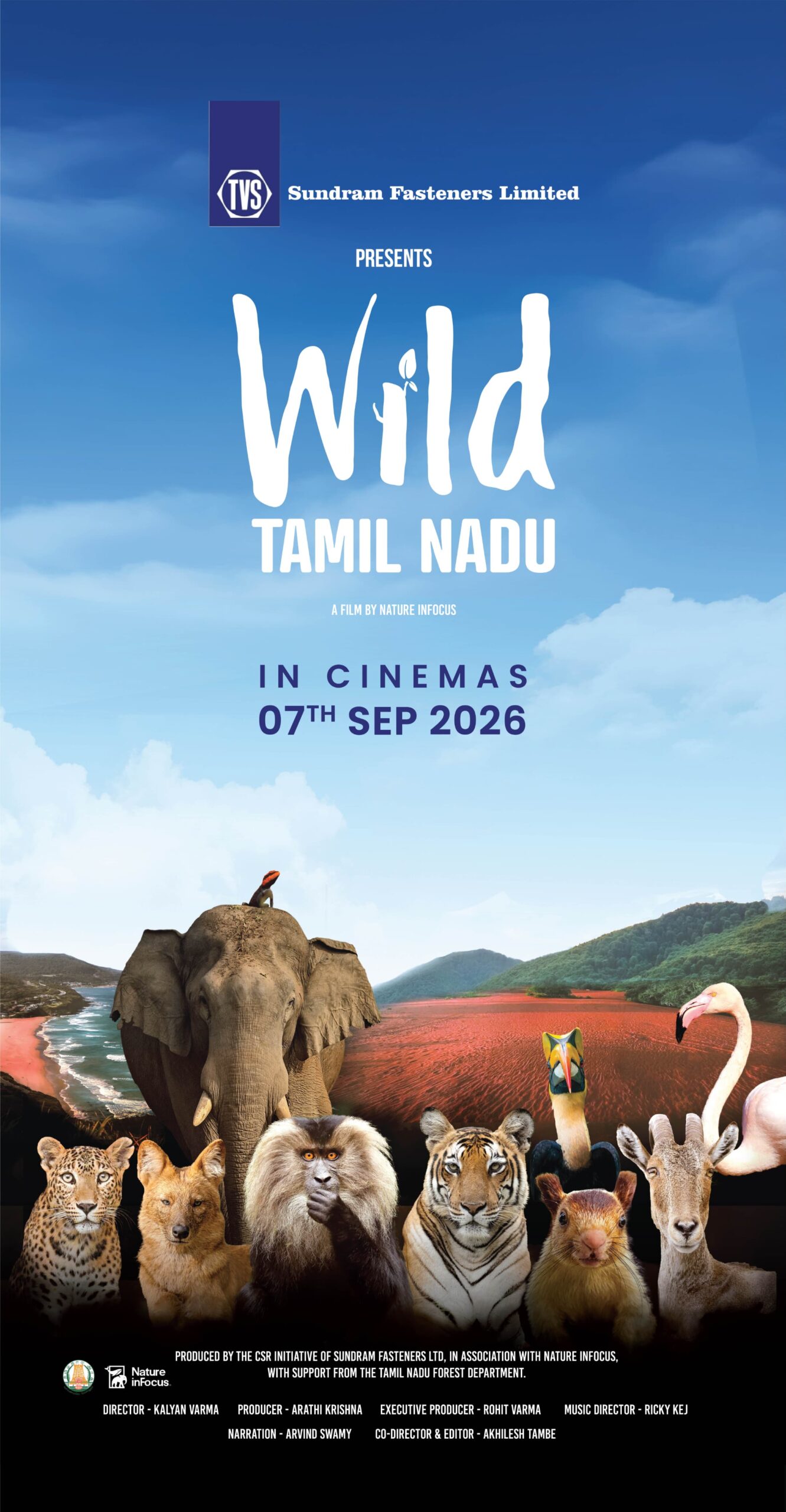 கமர்ஷியல் விடுங்க.. இதை கவனிங்க..; அரவிந்த்சாமி குரலில் Wild Tamil Nadu.. செப்டம்பர் 7ல் ரிலீஸ் 