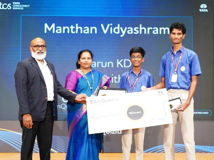 Manthan Vidyashram Wins the Chennai Edition of TCS InQuizitive 2026