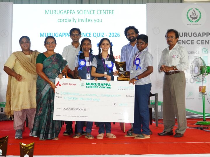 750 students participate in AMM Foundation’s Murugappa Science Quiz