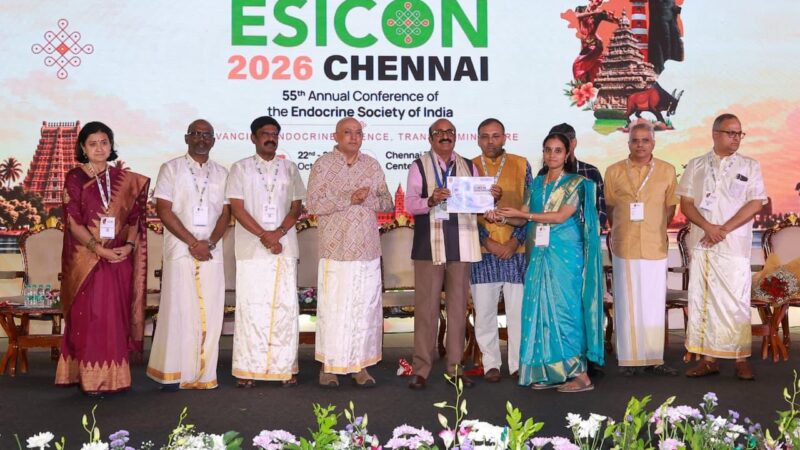 Let We Celebrate Tamil Nadu’s Heritage -ESICON 2026 to Bring Together Endocrine Experts