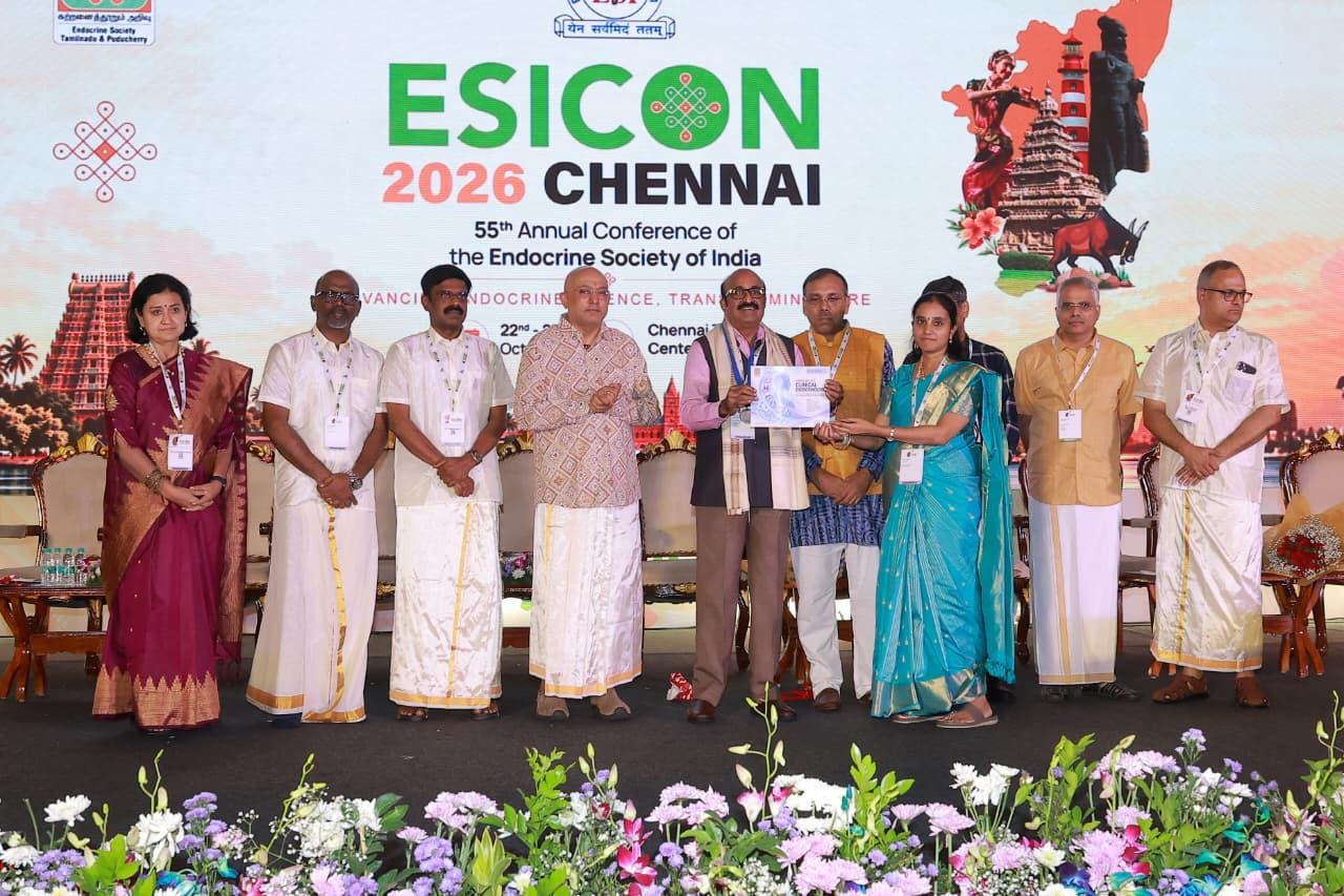 Let We Celebrate Tamil Nadu’s Heritage -ESICON 2026 to Bring Together Endocrine Experts